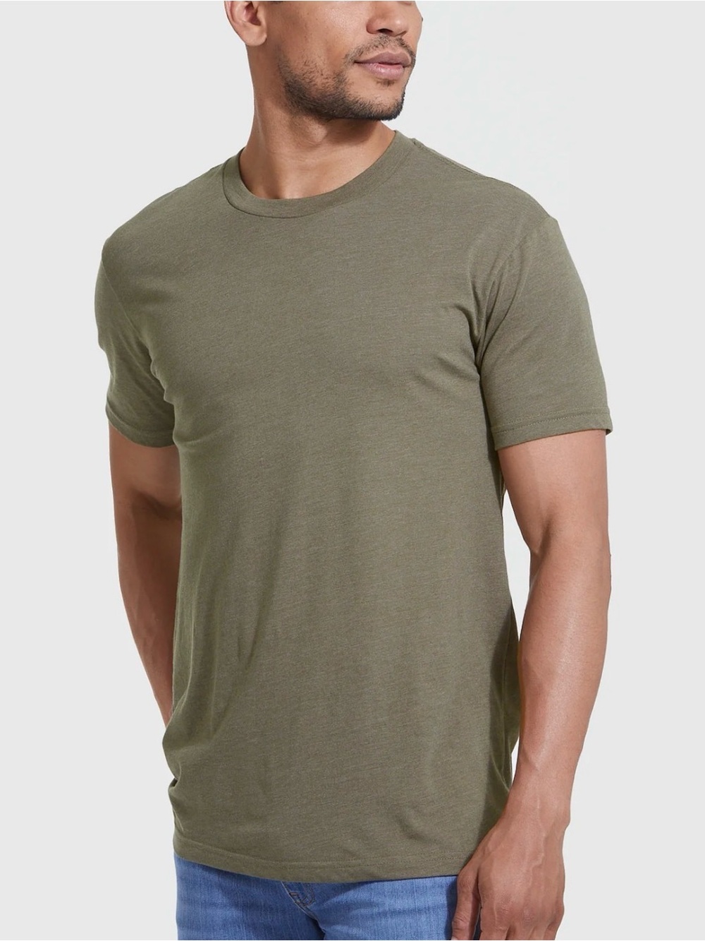 True Classic Classic Crew Neck Tee Green Large NWT IN PACKAGE